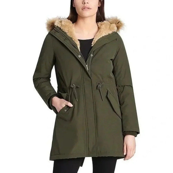 Levi's women's hooded water resistant heavyweight Parka (S)‎ - Picture 1 of 6